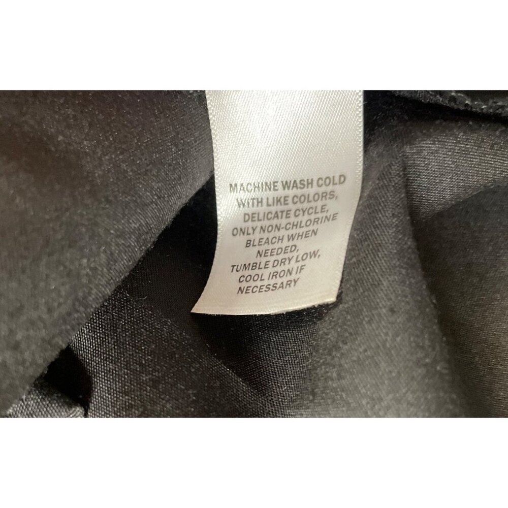 Ophelia Roe Womens Black Smock Dress 1X Sleeveless V-Neck - Picture 8 of 8